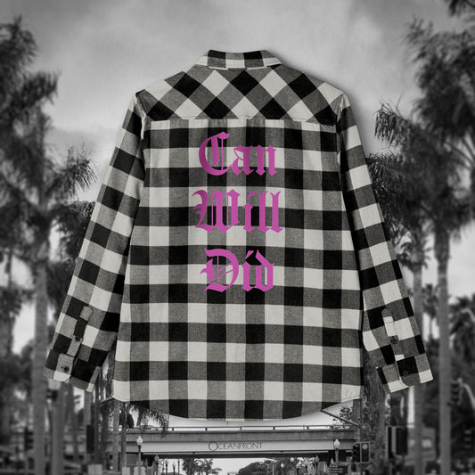 'Can Will Did' Flannel